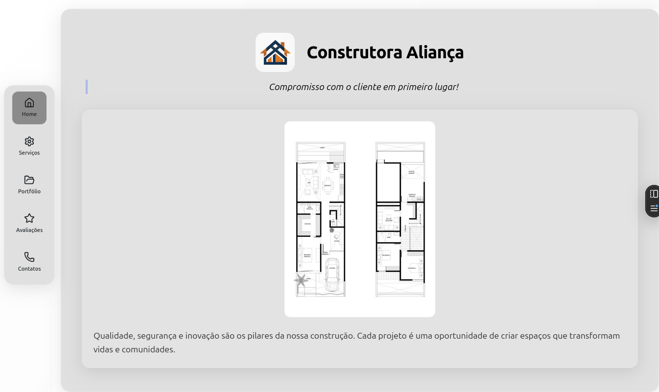 Construction Company Website