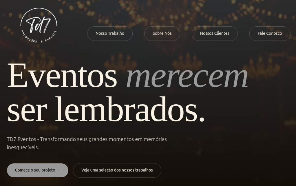 TD7 Landing Page